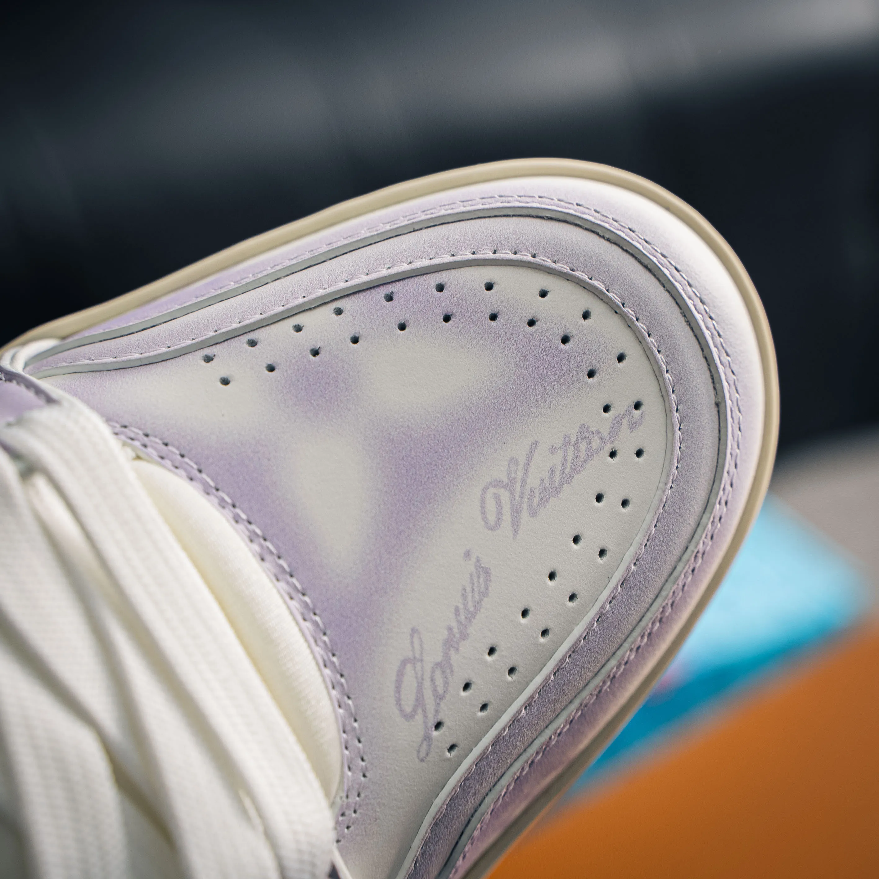 【YS 】 Louis Vuitton LV Trainer Blue ✦ ， ✦ White ， ✦ Lace-Up ，